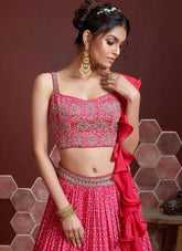 Wonderful Lehenga Choli in Pink